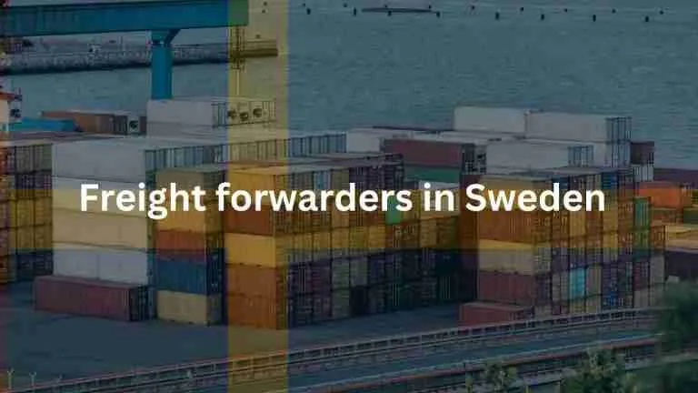 Los 10 mejores transportistas de Suecia