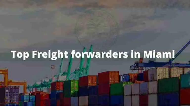 Los mejores transportistas de carga en Miami